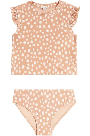 Liewood Judie printed ruffle-trimmed bikini