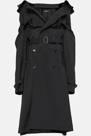 JUNYA WATANABE Cutout wool and mohair midi dress