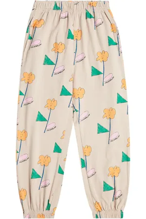 Jelly Mallow Printed velour sweatpants