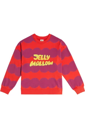 Jelly Mallow Dot cotton jersey sweatshirt