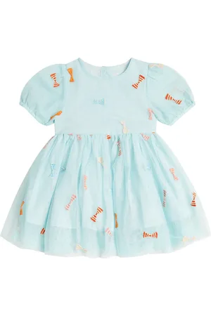 Stella McCartney Baby embroidered tulle dress