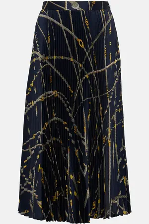 Versace Barocco-print Silk Inner Skirt - Farfetch