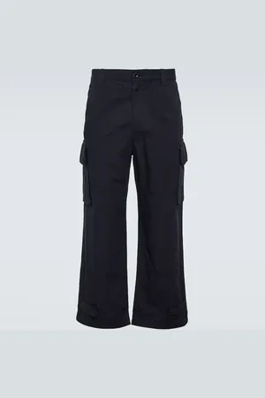 Comme des Garçons Comme des GarÃ§ons Homme Cotton and linen cargo pants