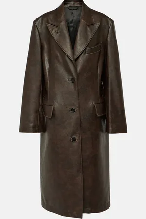 Acne Studios Ovittor faux leather coat