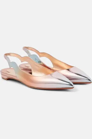 Christian Louboutin Hot Chickita Sling leather slingback flats