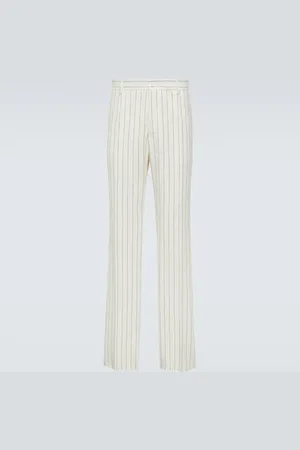 Dolce & Gabbana Pinstripe wool suit pants