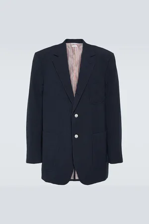 Thom Browne Seersucker wool blazer