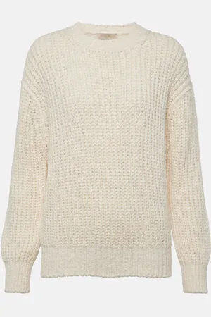 Loro Piana Ribbed-knit silk sweater