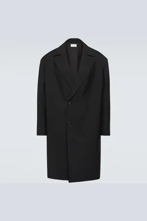 The Row Pers double-breasted virgin wool overcoat