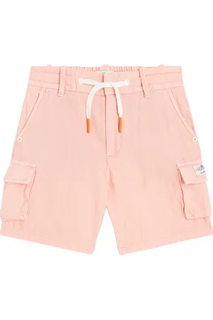 Scotch&Soda Cotton and linen cargo shorts