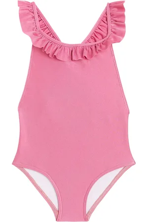 Pink Saint Tropez Ruffle Swimsuit - Suncracy