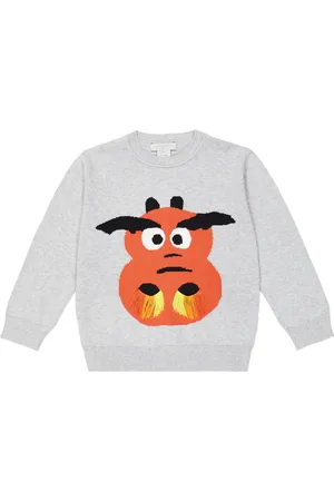 Stella McCartney Fringed cotton sweater