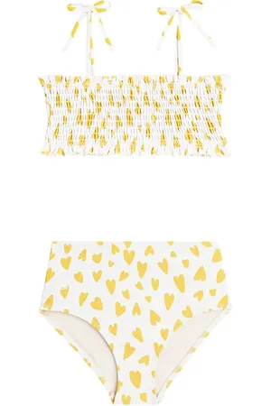 Liewood Mikaela printed smocked bikini