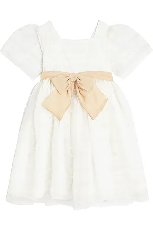PATACHOU Bow-detail tulle dress