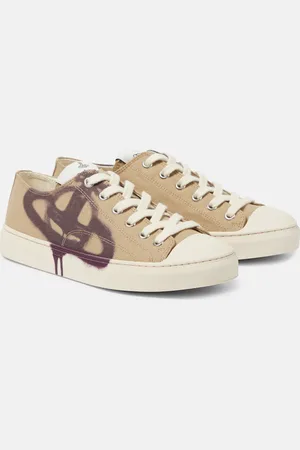 Vivienne Westwood Plimsoll printed low-top sneakers