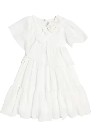 PATACHOU Bow-detail tulle dress