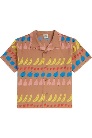 Jelly Mallow Printed cotton shirt