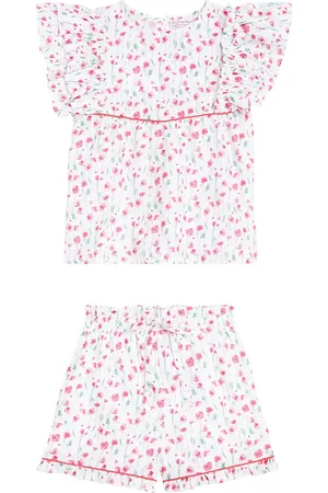 La Coqueta Oria floral cotton pajamas
