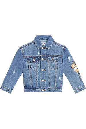 Moschino Teddy Bear denim jacket