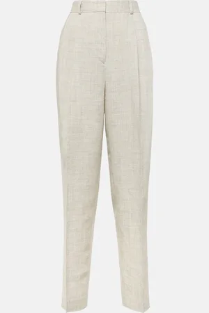Totême Pleated tailored straight pants