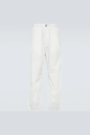 Stone Island Marina cotton straight pants