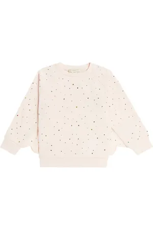 Stella McCartney Embellished cotton sweatshirt