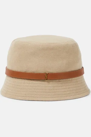 Saint Laurent Cassandre canvas bucket hat