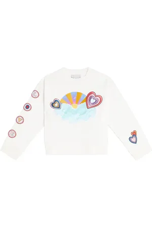 Stella McCartney Patch-appliquÃ© cotton jersey sweatshirt