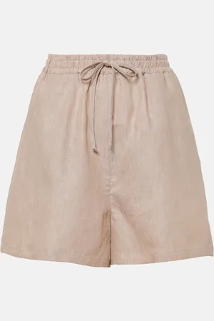 Loro Piana Perth linen shorts