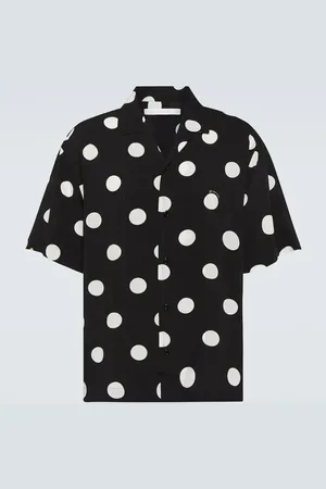 Jacquemus La Chemise Jean polka-dot bowling shirt