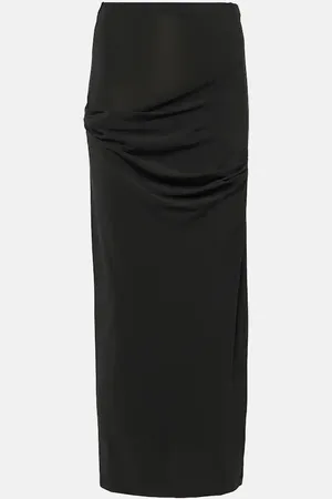Jacquemus La Jupe Drapeado jersey maxi skirt