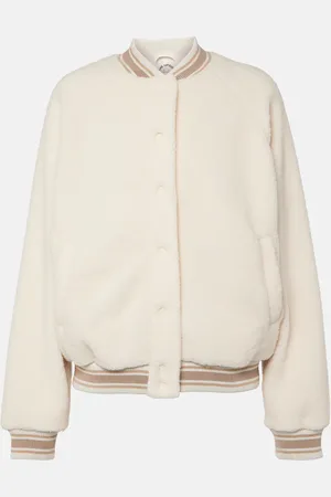 The Upside Banks teddy bomber jacket