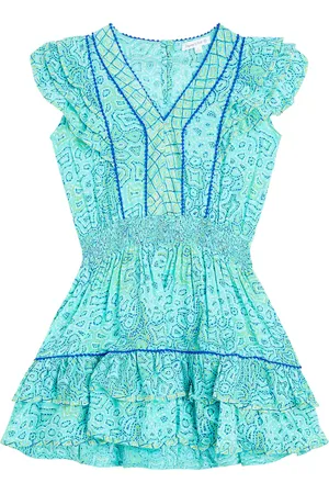 POUPETTE ST BARTH Camila printed ruffled tiered dress
