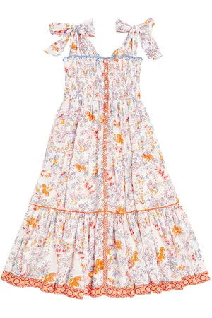 POUPETTE ST BARTH Triny floral bow-detail dress