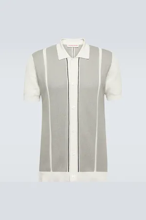 Orlebar Brown Tiernan Ripley knitted cotton shirt