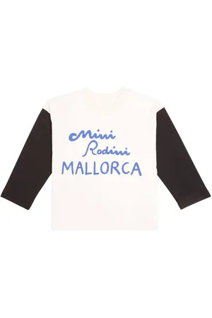Mini Rodini Mallorca printed cotton jersey top
