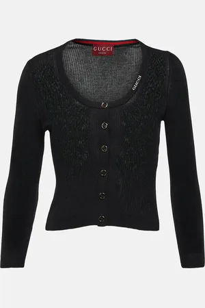 Gucci Wool and silk cardigan