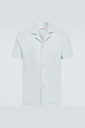 Orlebar Brown Howell cotton terry shirt