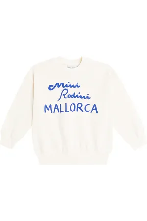 Mini Rodini Mallorca printed cotton sweatshirt