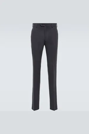 Loro Piana Pantaflat linen slim pants