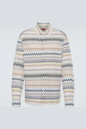 Missoni Zig Zag cotton shirt