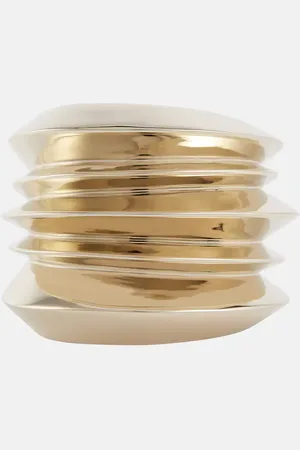 Saint Laurent Stacked cuff bracelet