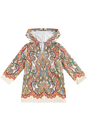 ZIMMERMANN Ottie paisley cotton beach cover-up