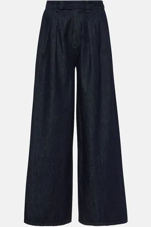 The Frankie Shop Nolan high-rise wide-leg jeans