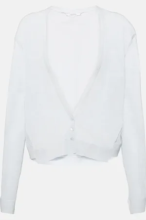 Dorothee Schumacher V-neck linen-blend cardigan