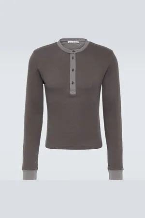 Acne Studios Cotton Henley shirt