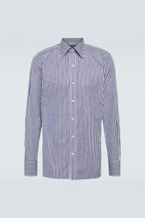 Tom Ford Striped cotton shirt