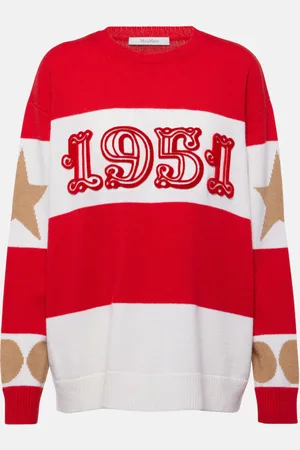 Max Mara Dirce striped wool and cashmere sweater