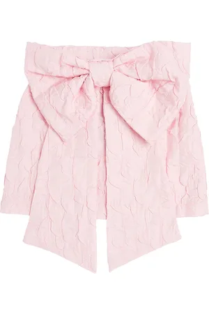 CAROLINE BOSMANS Bow-detail skirt