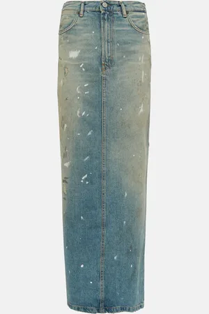 Acne Studios Denim maxi skirt